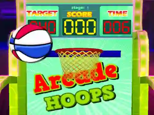 Гульня Arcade Hoops онлайн