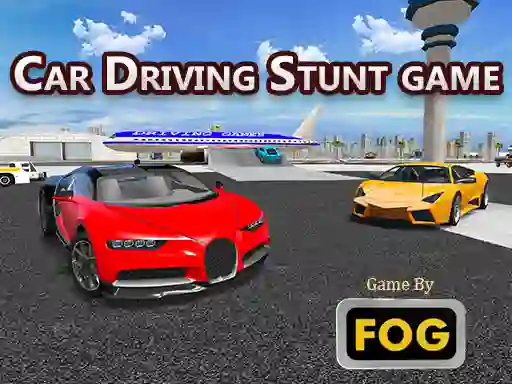 Гульня Car Driving Stunt Game онлайн