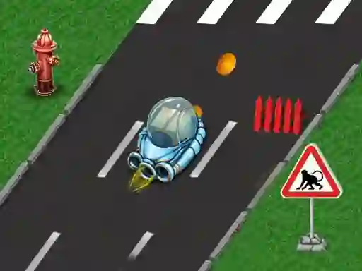 Гульня Rocket Race Highway онлайн