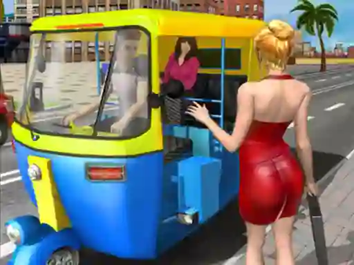 Гульня Real Rickshaw Drive онлайн