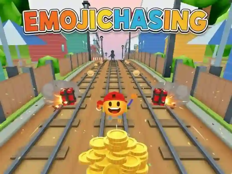 Гульня Emojichasing онлайн