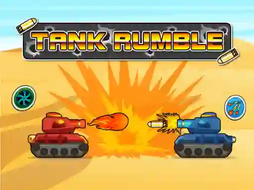 Гульня Tank Rumble онлайн