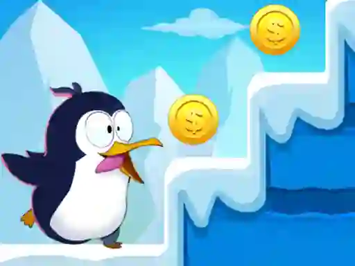 Гульня Peguin Adventure онлайн