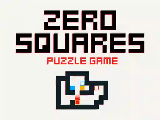 Гульня Zero Squares Puzzle Game онлайн