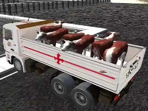 Гульня Truck Transport Domestic Animals онлайн