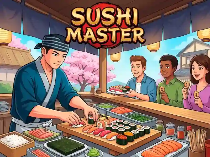 Гульня Sushi Master онлайн
