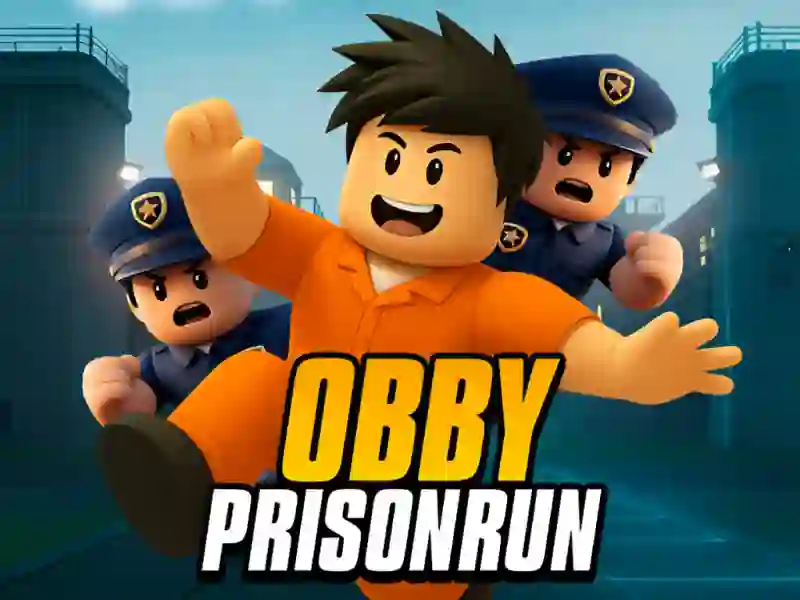 Гульня Obby Prison Run онлайн