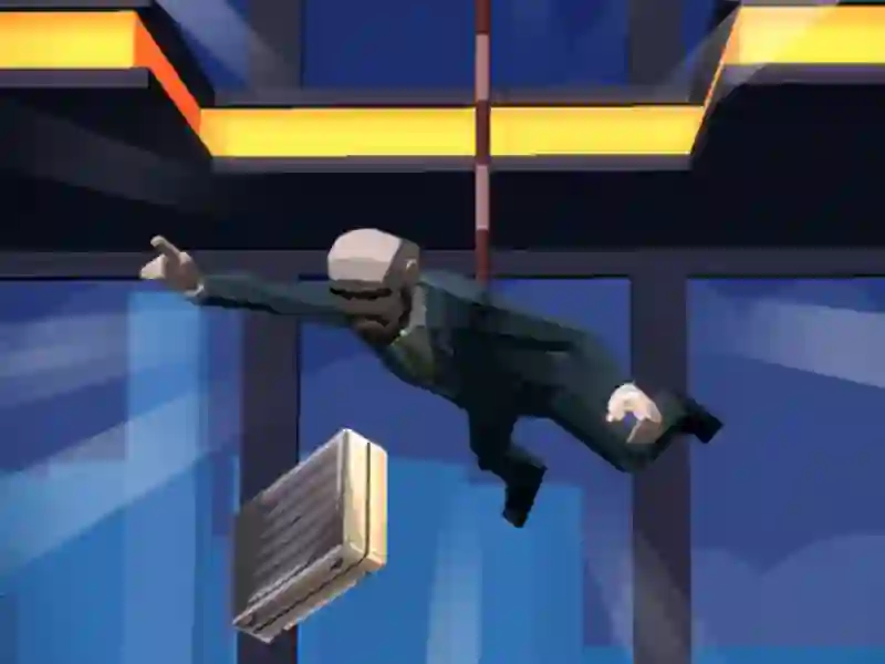 Гульня Agent Fall 3D онлайн