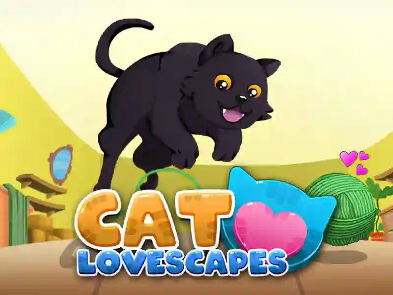 Гульня Cat Lovescapes онлайн