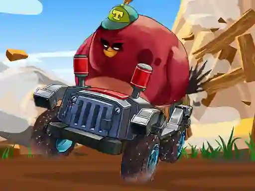 Гульня Crazy Birds Kart Hidden Stars онлайн