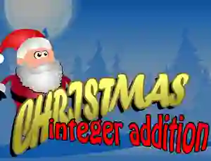 Гульня Christmas Integer Addition онлайн