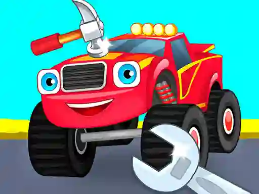 Гульня Monster Truck Repairing онлайн