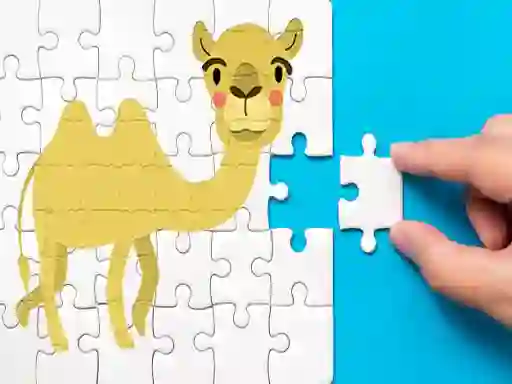 Гульня Bactrian Camel Puzzle Challenge онлайн