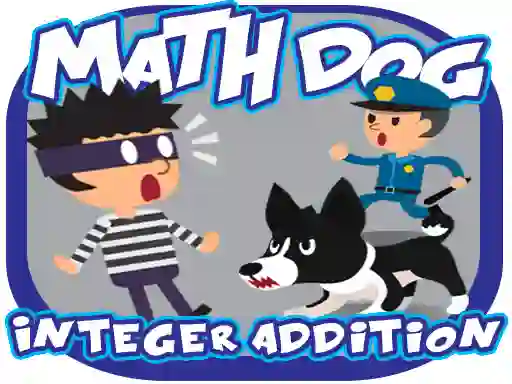 Гульня Math Dog Integer Addition онлайн
