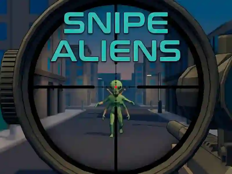 Гульня Snipe Aliens онлайн