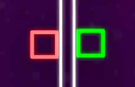 Гульня Two Neon Boxes онлайн