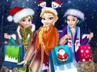 Гульня Princess Christmas Mall Shopping онлайн