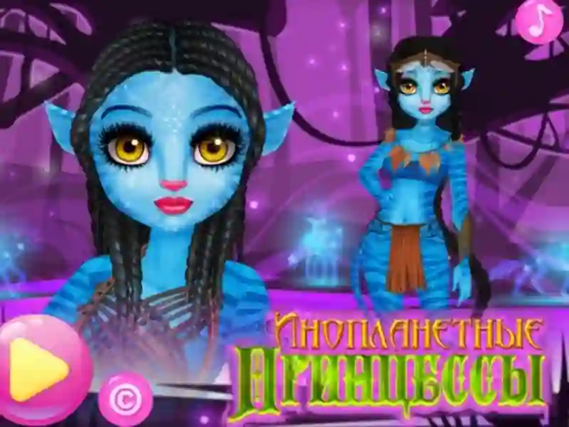 Гульня Alien Princess онлайн