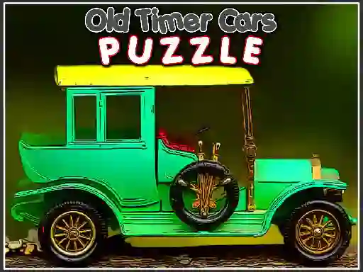Гульня Old Timer Cars Puzzle онлайн