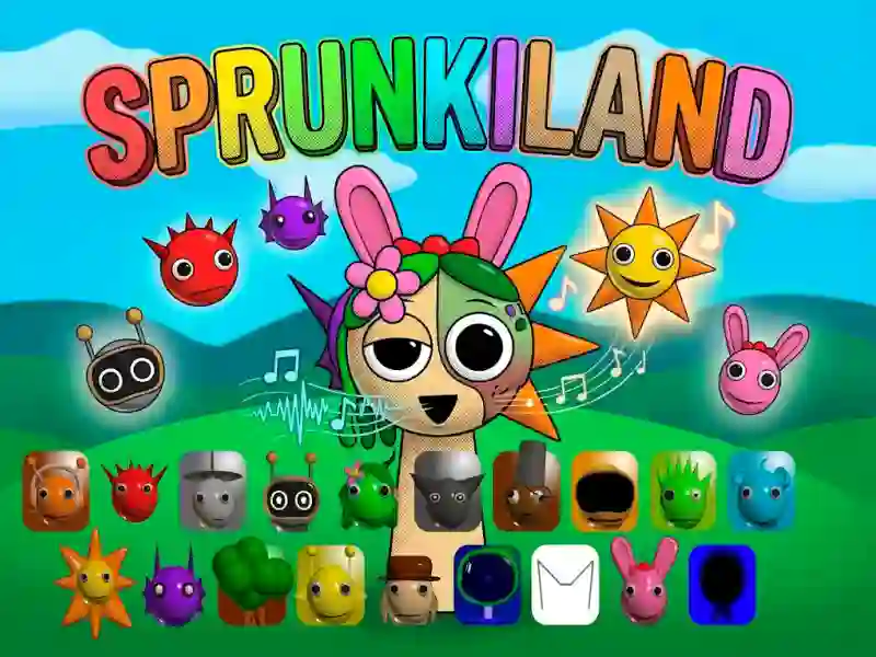 Гульня Sprunkiland онлайн