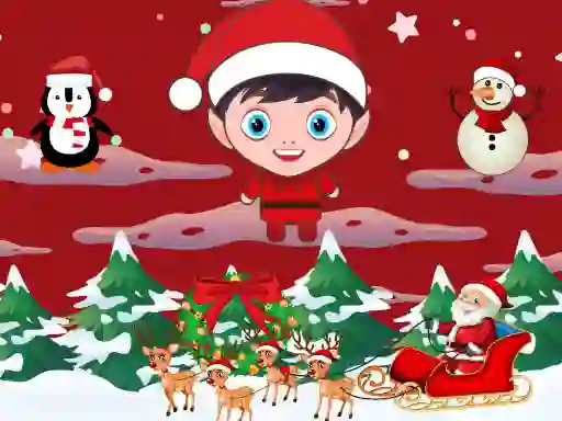 Гульня Christmas Puzzle онлайн