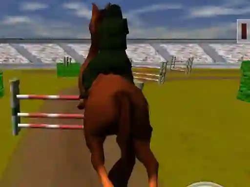 Гульня Jumping Horse 3d онлайн