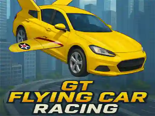 Гульня GT Flying Car Racing онлайн