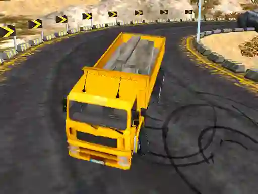 Гульня Long Trailer Truck Cargo Truck Simulator Game онлайн