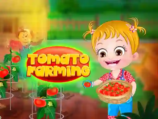Гульня Baby Hazel. Tomato farming онлайн