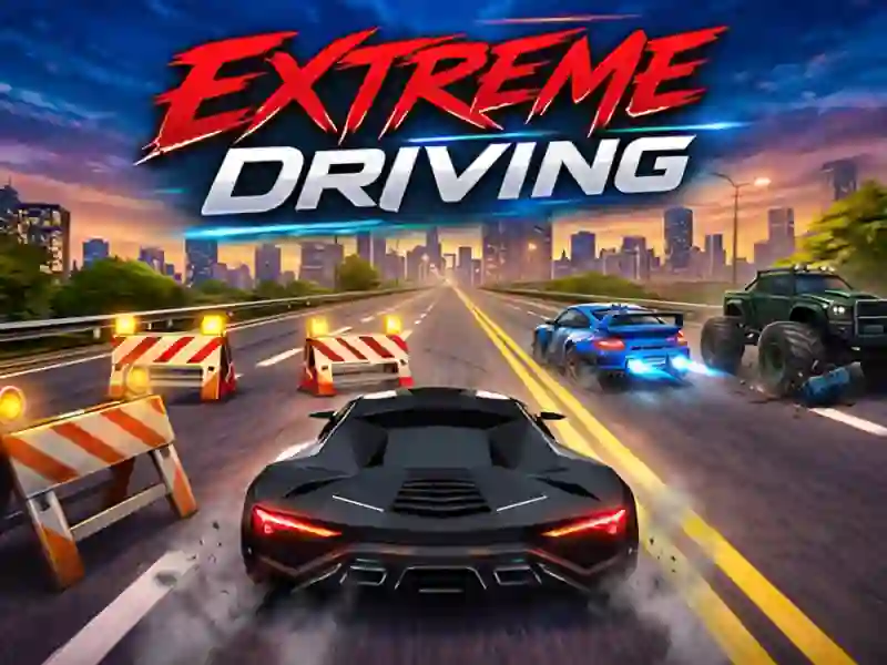 Гульня Extreme Driving онлайн