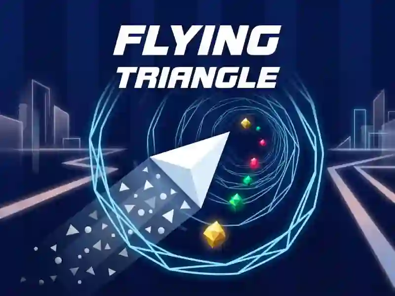 Гульня Flying Triangle онлайн