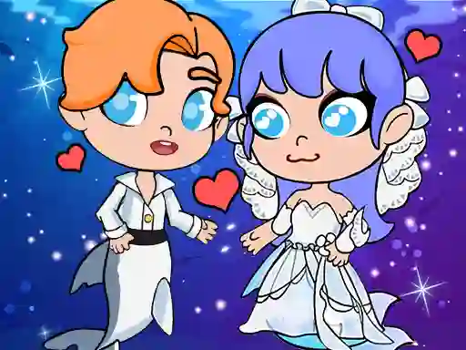 Гульня Mermaid Wedding World онлайн