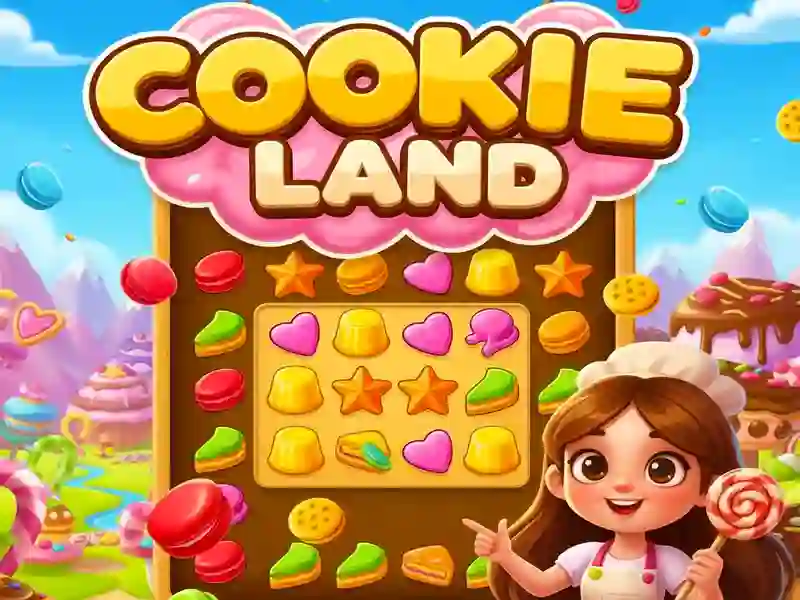 Гульня Cookie Land онлайн