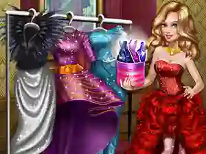 Гульня Sery Haute Couture Dolly Dress Up онлайн