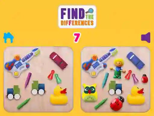Гульня Find The Differences онлайн