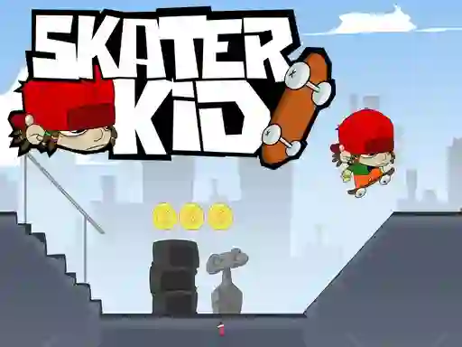 Гульня Skater kid онлайн