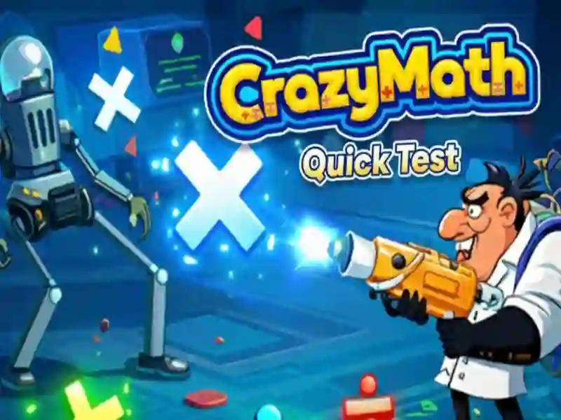 Гульня Crazy Math Quick Test онлайн