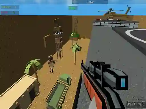 Гульня Pixel Gun Apocalypse 2 онлайн