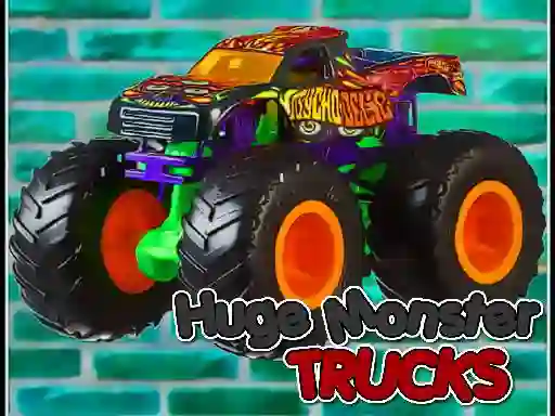 Гульня Huge Monster Trucks онлайн