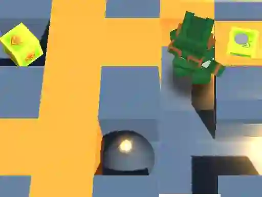 Гульня Bomber.io онлайн