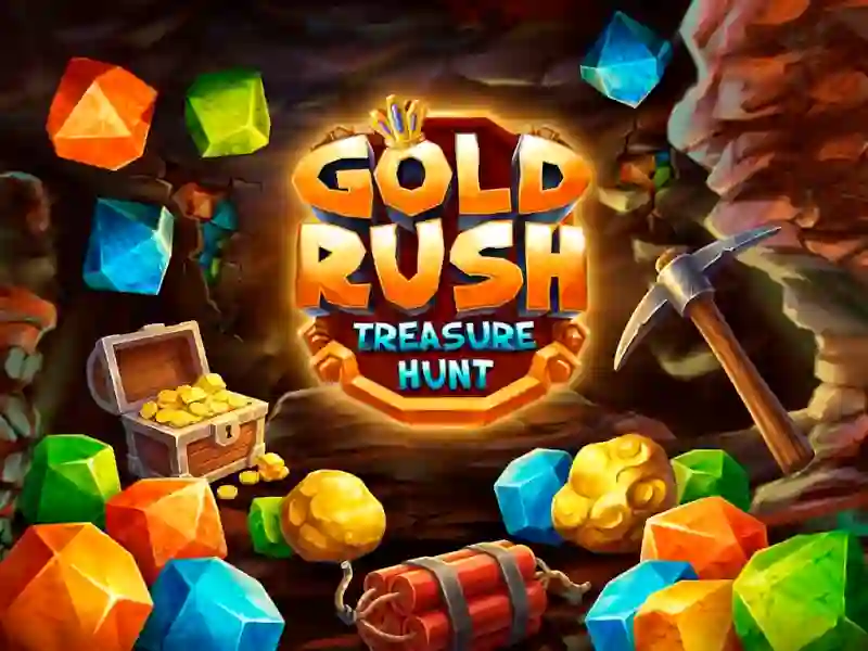 Гульня Gold Rush Treasure hunt онлайн
