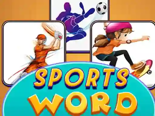 Гульня Sports Word Puzzle онлайн