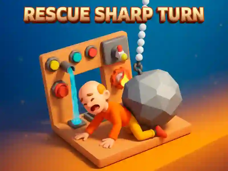 Гульня Rescue Sharp Turn онлайн