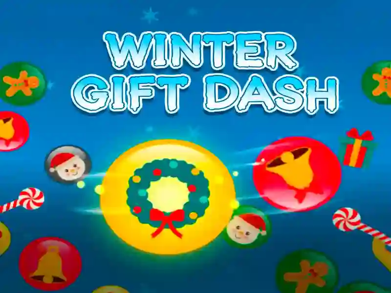 Гульня Winter Gift Dash онлайн