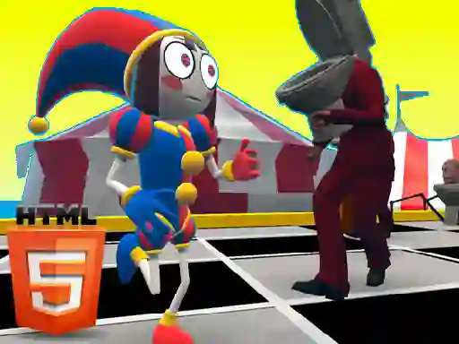 Гульня Merge Digital Circus vs Toilet онлайн