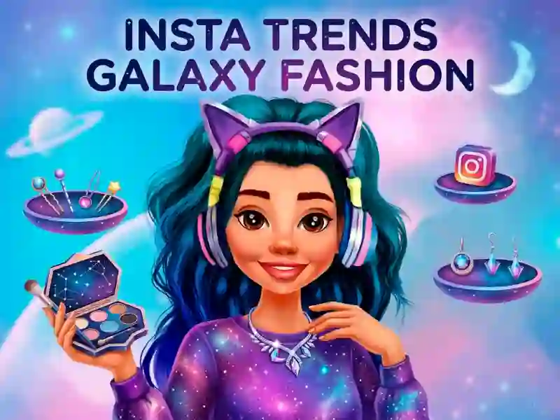 Гульня Insta Trends Galaxy Fashion онлайн