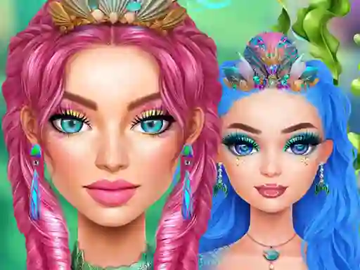 Гульня Mermaidcore Makeup онлайн