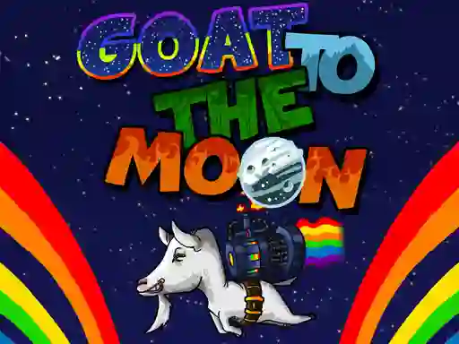 Гульня Goat to the moon онлайн