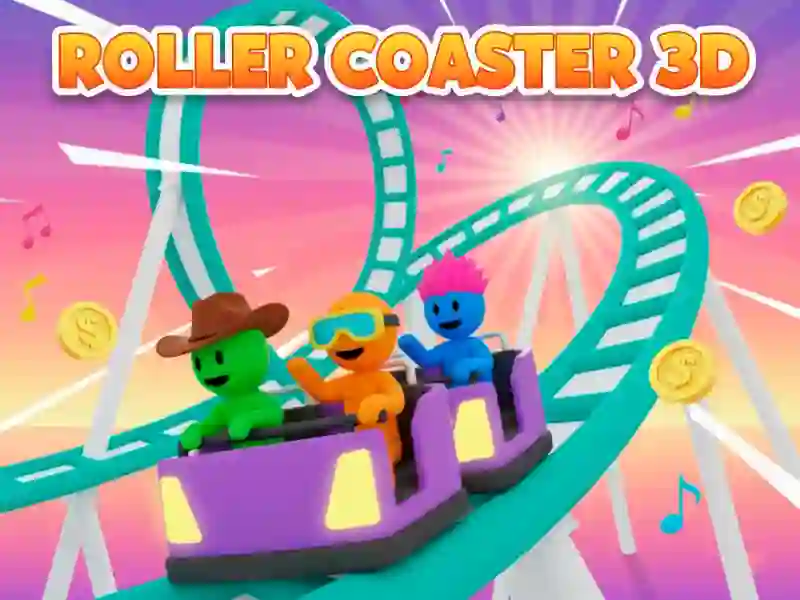 Гульня Roller Coaster 3D онлайн