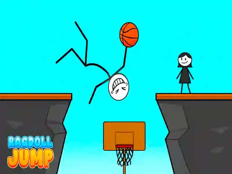 Гульня Ragdoll Jump онлайн